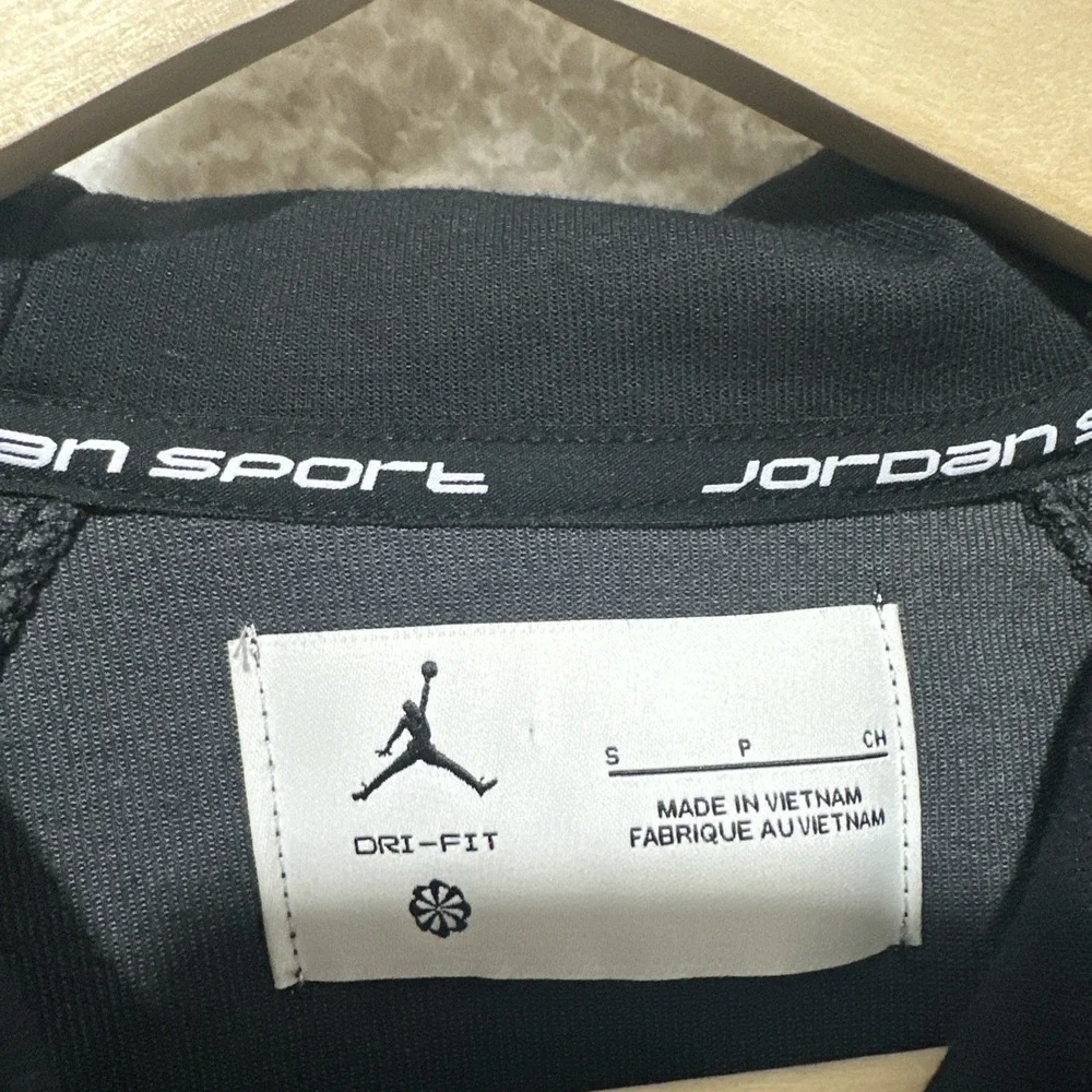 Jordan Men's Dri-FIT‎ Size S Sport Air Fleece Allover Print Full Zip Hoodie